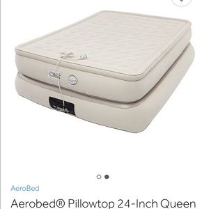 Aerobed Pillowtop 24 Inch Queen Blow Up Mattress